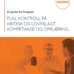Guide: Full kontroll på kritisk og lovpålagt kompetanse